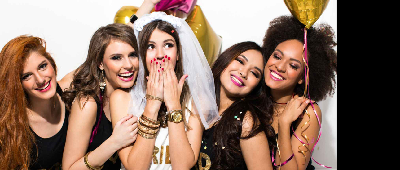 <small>Bienvenida a tu proxima</small>DESPEDIDA DE SOLTERA